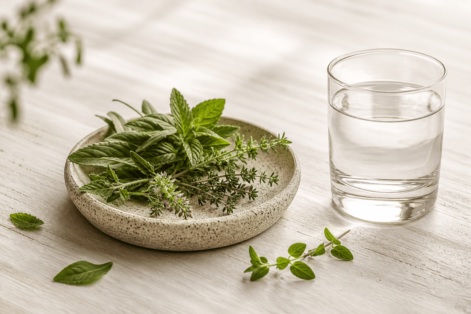 Botanical wellness elements